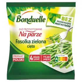 Bonduelle Już przygotowane na parze Fasolka zielona cięta 400 g