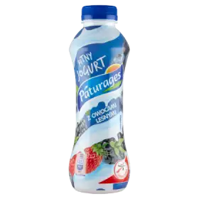 Jogurt pitny z owocami leśnymi