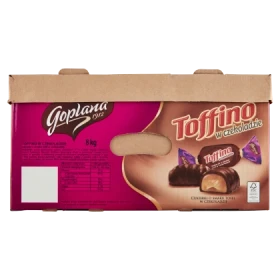 Goplana Toffino Cukierki o smaku toffi w czekoladzie 8 kg