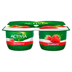 Activia Jogurt truskawka 480 g (4 x 120 g)