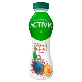 Activia Jogurt siemię lniane śliwka 280 g