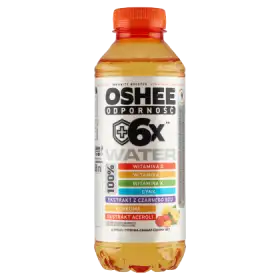 Oshee Water Odporność Napój niegazowany o smaku cytryna-granat-czarny bez 555 ml