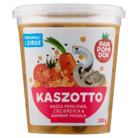 Pan Pomidor Kaszotto kasza perłowa ciecierzyca & sambar masala 380 g