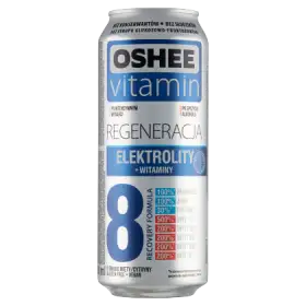 Oshee Vitamin Regeneracja Napój gazowany o smaku mięty-cytryny 500 ml