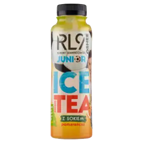Oshee RL9 Junior Rooibos Ice Tea z sokiem pomarańczowym 355 ml
