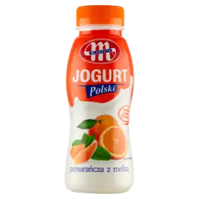 Mlekovita Jogurt Polski pomarańcza z melisą 250 g