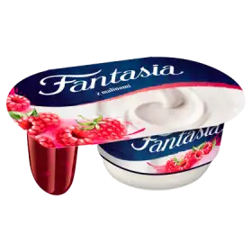 Fantasia Jogurt kremowy z malinami 122 g
