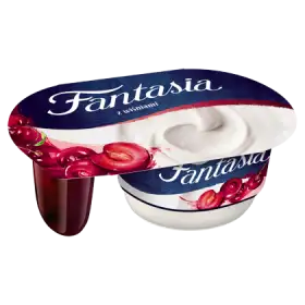 Fantasia Jogurt kremowy z wiśniami 122 g