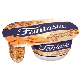 Fantasia Jogurt kremowy chrupiący słony karmel 99 g