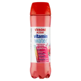 Veroni Active Vitamin Water Napój niegazowany o smaku czerwonych winogron i granatu 700 ml