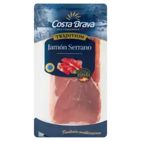 Costa Brava Szynka hiszpańska Serrano plastry 100 g