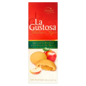 Bogutti La Gustosa Kruche ciasteczka z kremem jabłkowym 150 g