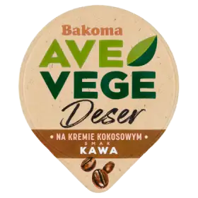Bakoma Ave Vege Deser na kremie kokosowym smak kawa 150 g 