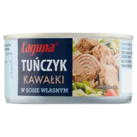 Laguna Tuńczyk kawałki w sosie własnym 170 g