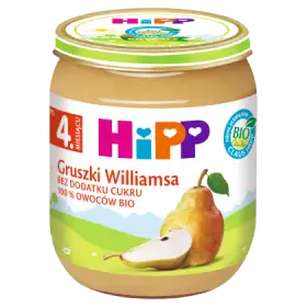 HiPP BIO Gruszki Williamsa po 4. miesiącu 125 g