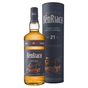 The BenRiach Aged 21 Years Single Malt Scotch Whisky 700 ml