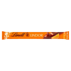 Lindt Lindor Czekolada gorzka z delikatnie rozpływającym się nadzieniem pomarańczowym 38 g