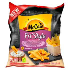 McCain Fri'Style Ekstra chrupiące frytki do dipowania 600 g