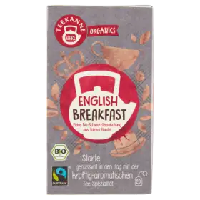 Teekanne Organics English Breakfast Organiczna mieszanka herbat czarnych 35 g (20 x 1,75 g)