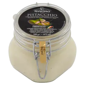 Mancuso Gelati Pistacchio Lody pistacjowe z siekanymi pistacjami 473 ml