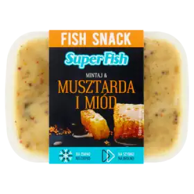 SuperFish Fish Snack Mintaj & musztarda i miód 150 g