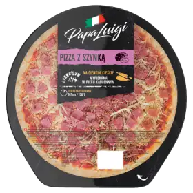 Papa Luigi Pizza z szynką 400 g