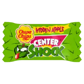 Chupa Chups Center Shock Hidden Apple Guma do żucia o smaku jabłkowym