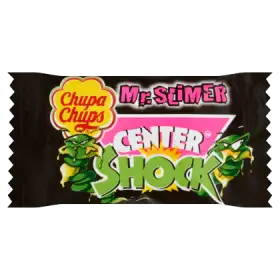 Chupa Chups Center Shock Mr Slimer Guma do żucia o smaku pomarańczowym