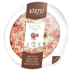 Virtu Pizza z salami 475 g