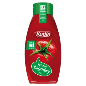 Kotlin Ketchup łagodny 650 g