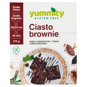 Yummity Ciasto brownie 275 g