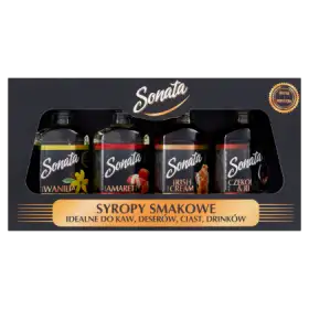 Sonata Syropy smakowe 200 ml (4 x 50 ml)