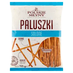 Polskie Młyny Paluszki solone 125 g