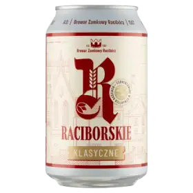 Browar Zamkowy Raciborskie Piwo jasne klasyczne 330 ml