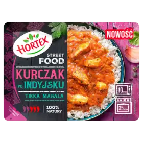 Hortex Street Food Tikka Masala Kurczak po indyjsku 350 g