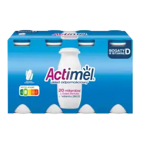 Actimel Napój jogurtowy klasyczny 800 g (8 x 100 g)