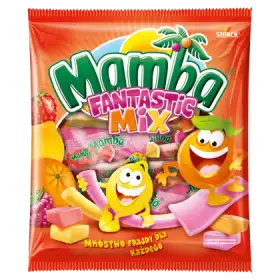 Mamba Fantastic Mix Gumy rozpuszczalne o smakach owocowych 150 g