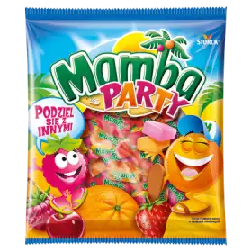 Mamba Party Gumy rozpuszczalne o smakach owocowych 150 g