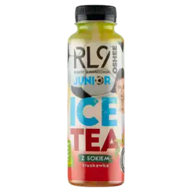 Oshee RL9 Junior Ice Tea z sokiem truskawkowym 355 ml