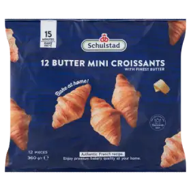 Schulstad Mini croissant maślany 360 g (12 sztuk)
