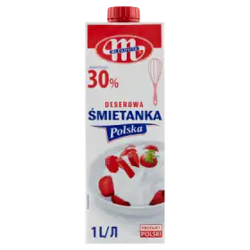 Mlekovita Śmietanka Polska deserowa 30 % 1 L
