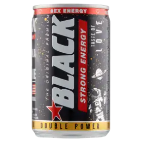 Black Strong Energy Gazowany napój energetyzujący 150 ml
