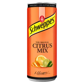 Schweppes Citrus Mix Napój gazowany 250 ml