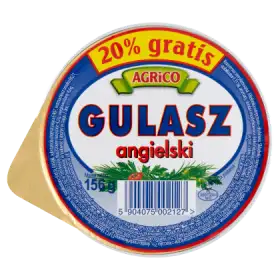 Agrico Gulasz angielski 156 g