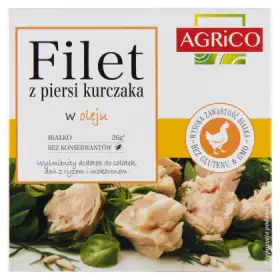 Agrico Filet z piersi kurczaka w oleju 160 g