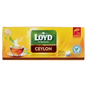 Loyd Ceylon Herbata czarna aromatyzowana 50 g (25 x 2 g)