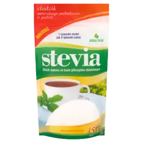 Zielony listek Słodzik stołowy Stevia 150 g