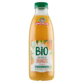 Andros Bio Sok z pomarańczy ekologicznych 0,75 l