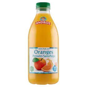 Andros 100 % sok z pomarańczy bez miąższu 1 l