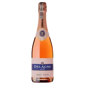 Champagne Brut Rose Wino różowe bardzo wytrawne musujące francuskie